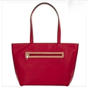 New RFID AntiTheft Pacsafe TS 80100 Large Travel Tote & Laptop Bag In Ritzy Red